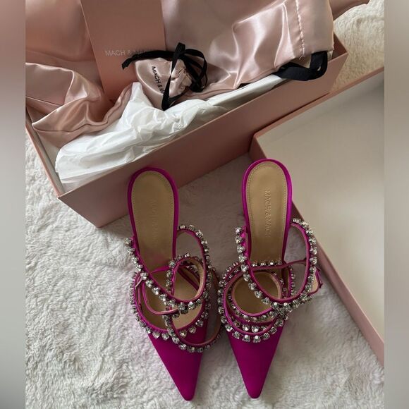 Mach & mach audrey crystal heart - Picture 3 of 4